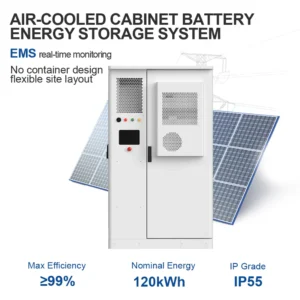 JKESS C&I All-in-One BESS 120kWh Air-Cooled High Voltage 384V LiFePO4 60kW Inverter Hybrid Off-Grid On-Grid